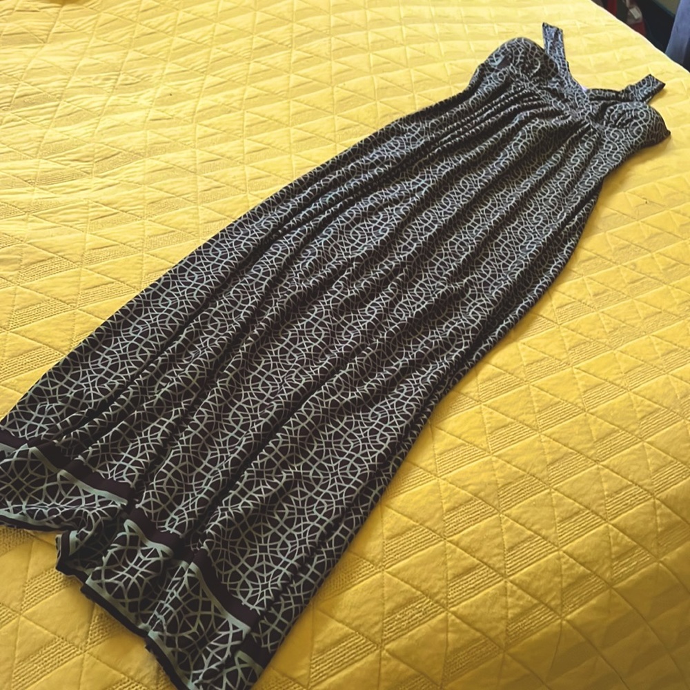 Maxi summer dress for a warm evening, casual and comfy.
